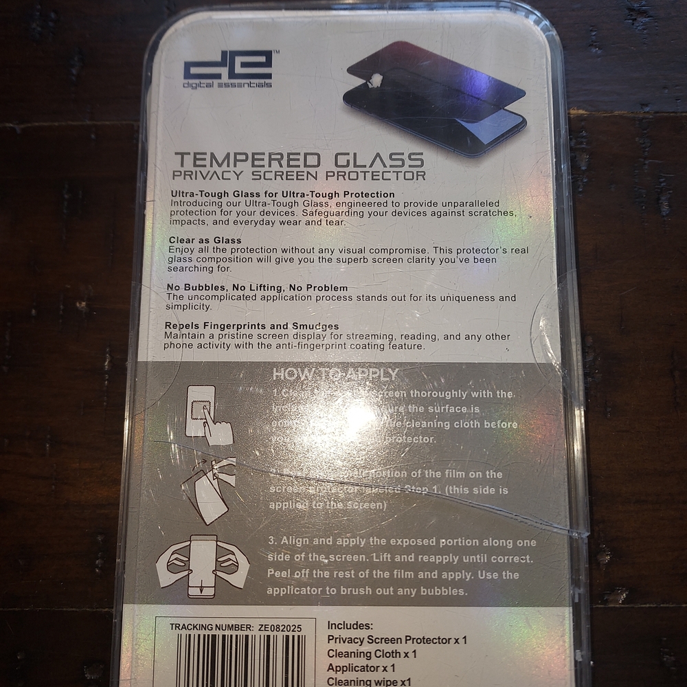 Digital Essentials Tempered Glass Privacy Screen Protector